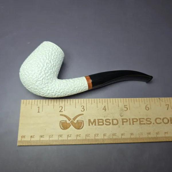 MBSD Meerschaum & J. Mouton "Premier Deluxe" (3/4) Block Meerschaum Pipe, New - Image 8