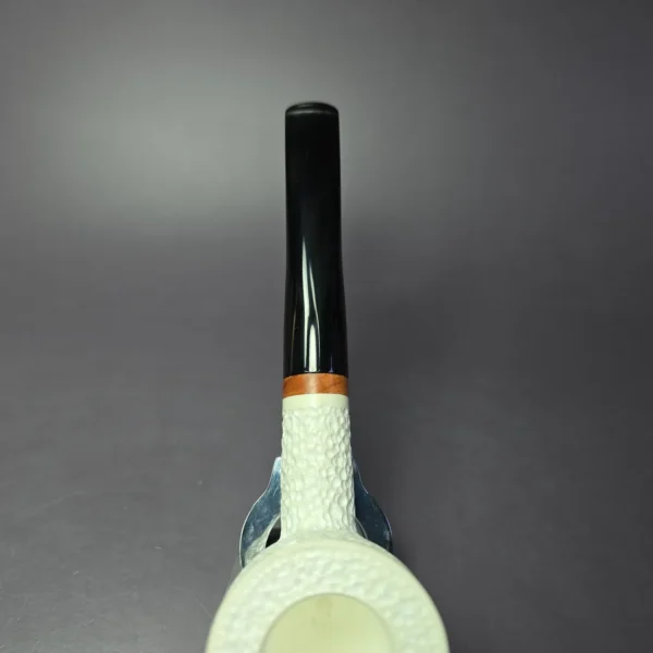 MBSD Meerschaum & J. Mouton "Premier Deluxe" (1/4) Block Meerschaum Pipe, New - Image 8
