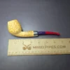MBSD Meerschaum Silver Cutty Block Meerschaum Pipe, New - Image 8
