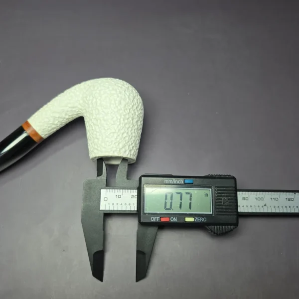 MBSD Meerschaum & J. Mouton "Premier Deluxe" (3/4) Block Meerschaum Pipe, New - Image 9