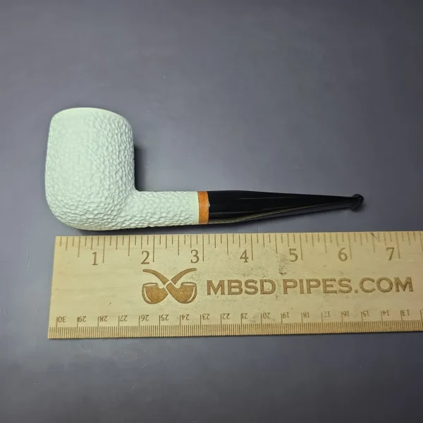 MBSD Meerschaum & J. Mouton "Premier Deluxe" (1/4) Block Meerschaum Pipe, New - Image 9