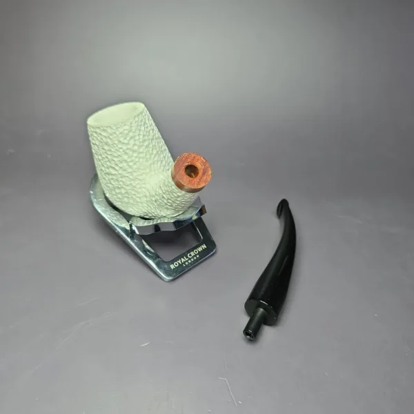 MBSD Meerschaum & J. Mouton "Premier Deluxe" (3/4) Block Meerschaum Pipe, New - Image 10