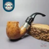 Peterson Deluxe System Smooth 11s Bent Billiard Estate Briar Pipe, Irish Estates