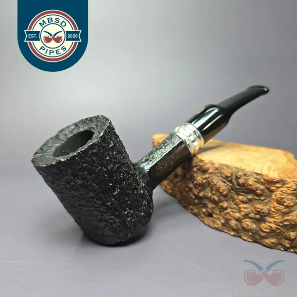 Savinelli Trevi 311 KS Rusticated Poker Estate Briar Pipe, 6mm, Italian Estates