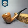James Upshall (1980s) B Grade Smooth Acorn Estate Briar Pipe, English Estates
