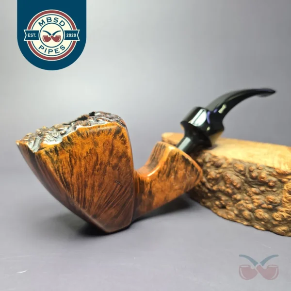 Bari Special XL Smooth Panel Freehand Siter Estate Briar Pipe, Danish Estates