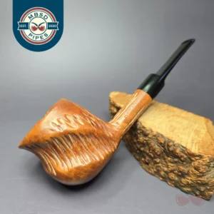Decade Large Rusticated Freehand Billiard Estate Briar Pipe, Other Estates