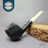 BriarWorks Classic C81 Rusticated Apple Briar Pipe, Unsmoked