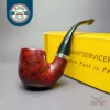 Merchant Service Smooth “Full Bent” Bent Billiard Artisan Briar Pipe, New