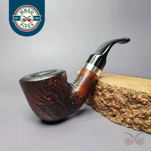 Morgan BlackJack 20 Sandblasted Dublin Briar Pipe, New