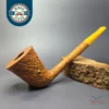 Merchant Service Originals by G. Polla XL Sandblasted Dublin Handmade Briar Pipe, New