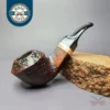 Morgan BlackJack 30 Sandblasted Bulldog Briar Pipe, New