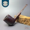 Sean Reum Contrast Sandblasted Saddle Billiard Handmade Briar Pipe, New