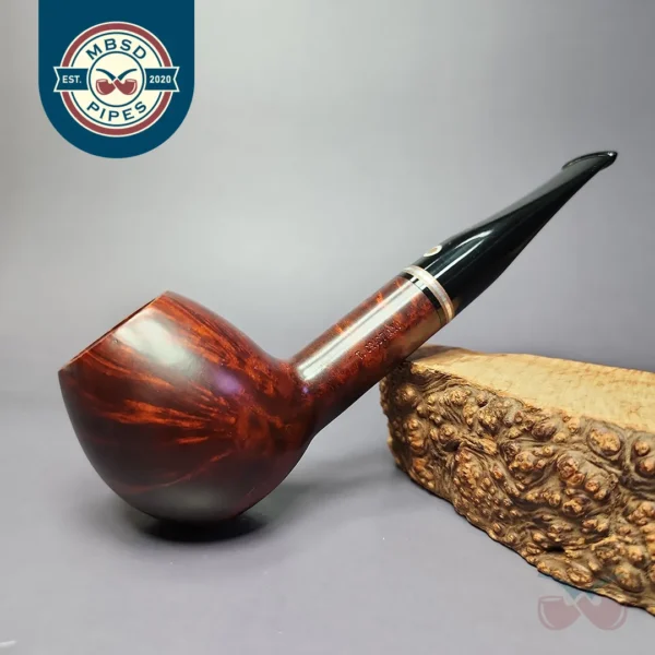 Thomas Cristiano Smooth Apple Estate Briar Pipe, Unsmoked