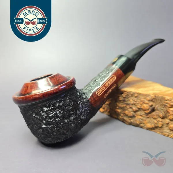 James Upshall Limited Edition Countryman Estate Briar Pipe, Unsmoked