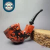 Nording Partially Rusticated Freehand Estate Briar Pipe, Unsmoked