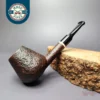 Proxima by Piero Vitale Brown Sandblasted Brandy Briar Pipe, New
