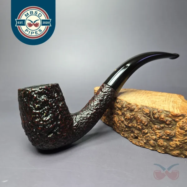 Dunhill 1924 Shell 120 /9 Bent Billiard Estate Briar Pipe, English Estates