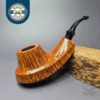Tsuge Ikebana (by Fukuda) Smooth Surfing Volcano Estate Briar Pipe, Unsmoked