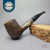 Savinelli Collection 2002 Sandblasted Billiard Estate Briar Pipe, Italian Estates