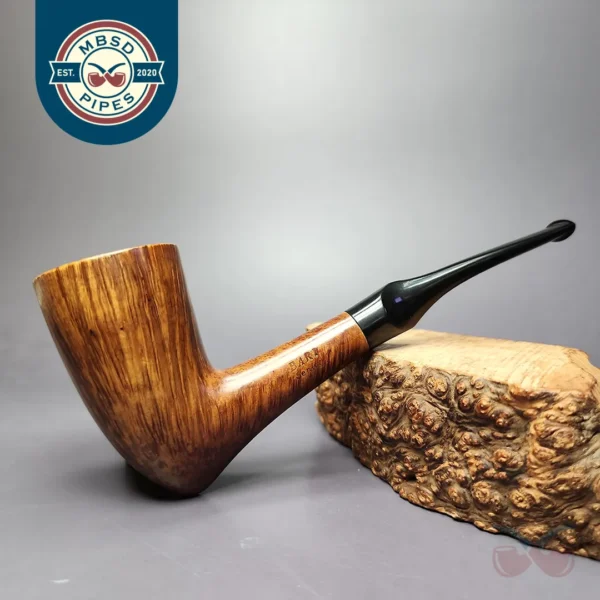 Bari Senior Straight Grain Smooth Pickaxe Estate Briar Pipe, Danish Estates