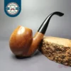 Ed Burak Connoisseur Smooth Oom Paul Estate Briar Pipe, American Estates