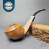 Ed Burak Connoisseur Smooth Facet Bulldog Estate Briar Pipe, American Estates