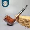 Bruno Nuttens AA Hand Made Pencil Shank Brandy Estate Briar Pipe, Unsmoked
