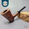 Sean Reum Contrast Sandblasted Dublin Briar Pipe, New