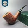 Savinelli Autograph 5 Sandblasted Freehand Estate Briar Pipe, Italian Estates