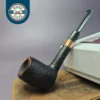4th Generation Pipe of the Year 2023 by Bruno Nuttens Sandblasted Estate Briar Pipe, Unsmoked