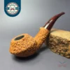 Pipe Tristan Granite Rusticated Bullmoose Handmade Briar Pipe, New