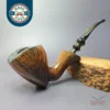 Ben Wade (Preben Holm) Golden Grain XL Smooth Freehand Estate Briar Pipe, Unsmoked