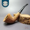 Kaywoodie Natural Burl Rusticated Zulu Estate Briar Pipe, American Estates