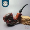 Nording Partially Rusticated Freehand Estate Briar Pipe, Unsmoked