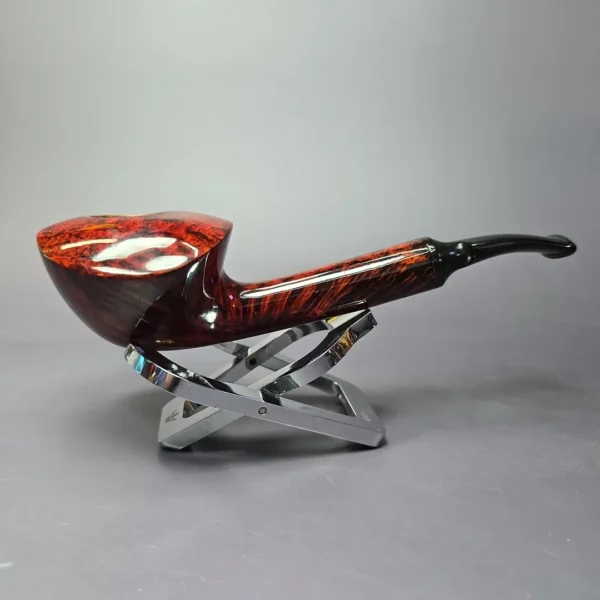Tsutomu Originals Smooth Asymmetric Dublin Estate Briar Pipe, Japanese Estates - Image 2