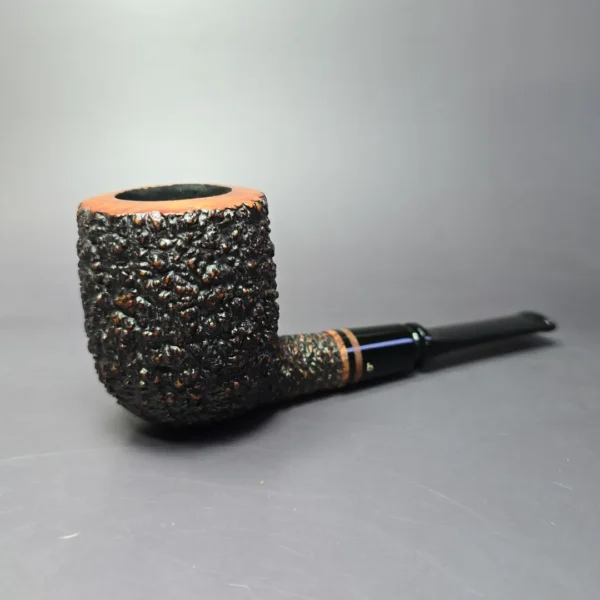 Becker (Paolo) XL (G) Rusticated Pot Estate Briar Pipe, Italian Estates - Image 2