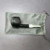 BriarWorks Classic C81 Rusticated Apple Briar Pipe, Unsmoked - Image 2