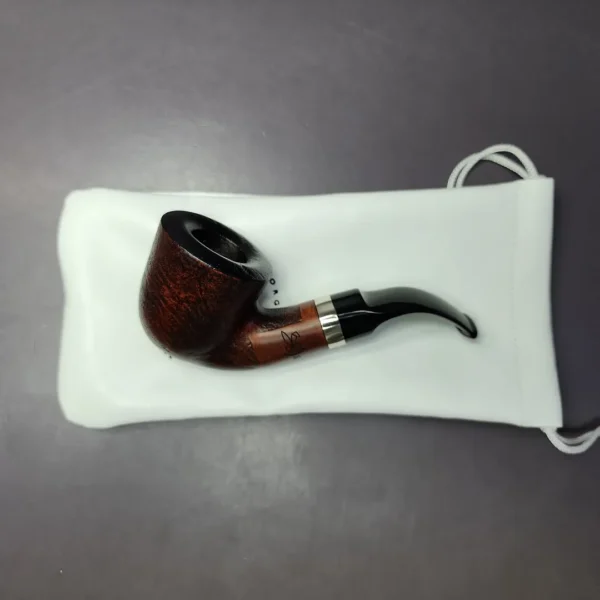 Morgan BlackJack 20 Sandblasted Dublin Briar Pipe, New - Image 2