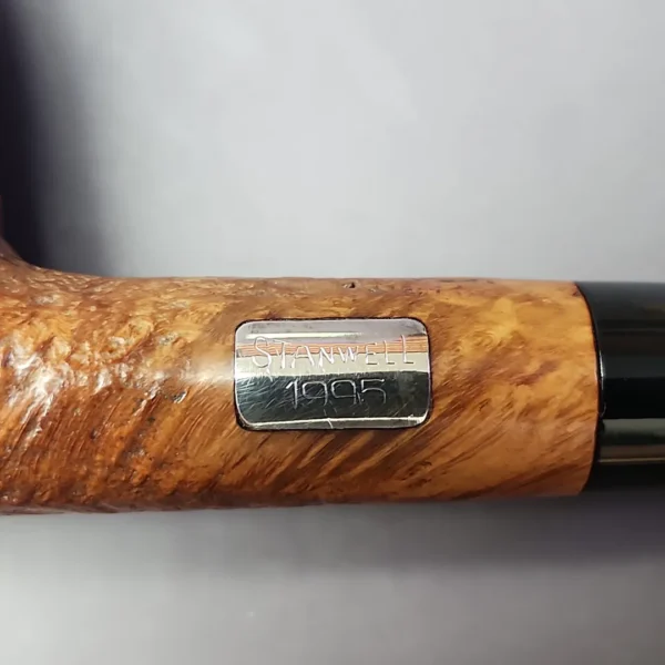 Stanwell Pipe of the Year 1995 Sandblasted Brandy Estate Briar Pipe, Danish Estates - Image 2