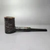 Gold Crown by GBD 9569 Sandblasted Poker Sitter Estate Briar Pipe, English Estates - Image 2