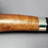 Viprati 1 Clover Smooth Acorn w/ Silver Estate Briar Pipe, Italian Estates - Image 2