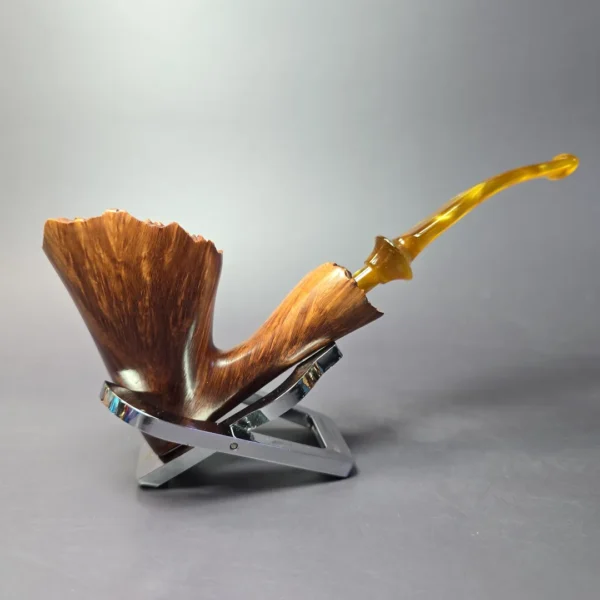 Ben Wade (Preben Holm) Martinique Smooth Freehand Estate Briar Pipe, Unsmoked - Image 2