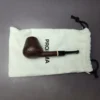 Proxima by Piero Vitale Brown Sandblasted Brandy Briar Pipe, New - Image 2