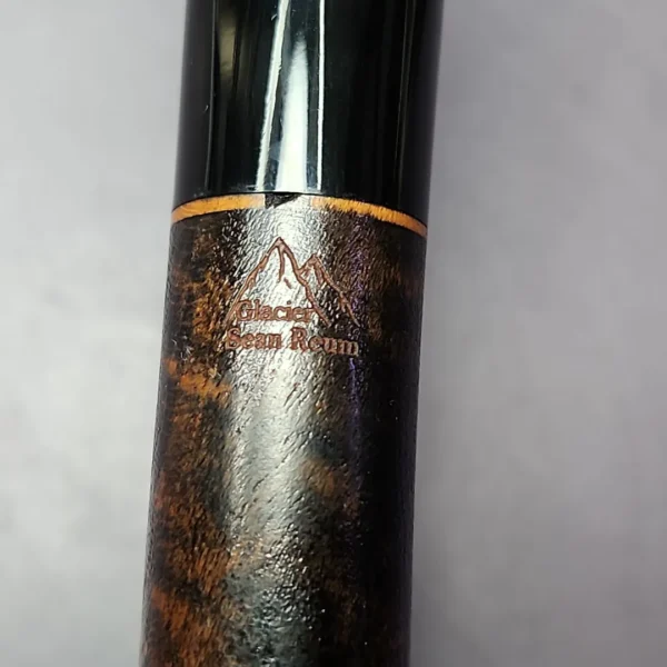 Sean Reum Glacier "Eggshell" Sandblast Dublin Handmade Briar Pipe, New - Image 2