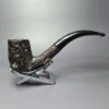 Dunhill 1924 Shell 120 /9 Bent Billiard Estate Briar Pipe, English Estates - Image 2