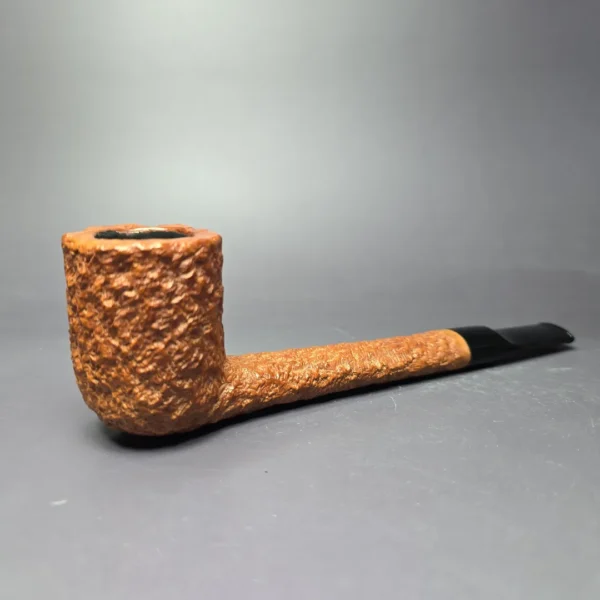 Sean Reum Glacier Rusticated Lumberman Estate Briar Pipe, American Estates - Image 2