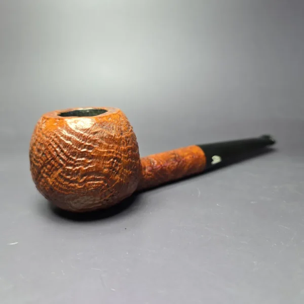 John Eells 2001 CORPS Pipe of the Year Sandblasted Apple Estate Briar Pipe, American Estates - Image 2