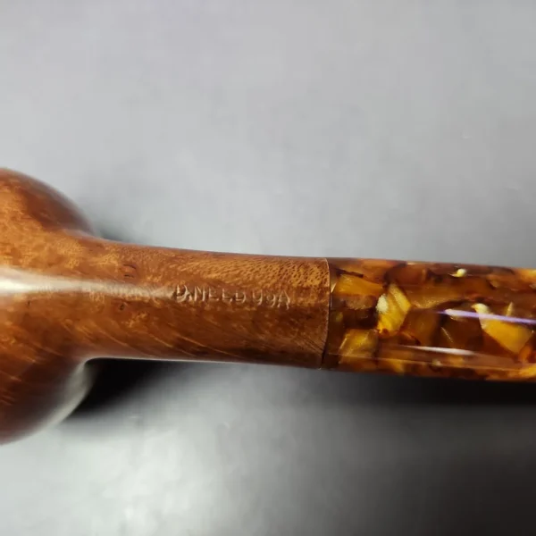 Dave Neeb Smooth Apple Estate Briar Pipe, American Estates - Image 2