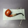 Talamona Marco Polo Smooth Bent Egg Estate Briar Pipe, Italian Estates - Image 2